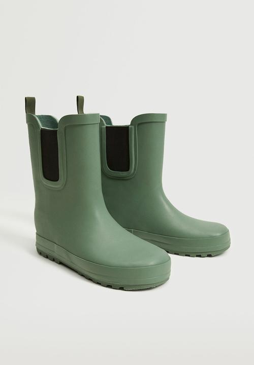 MANGO - Bootsraink - green