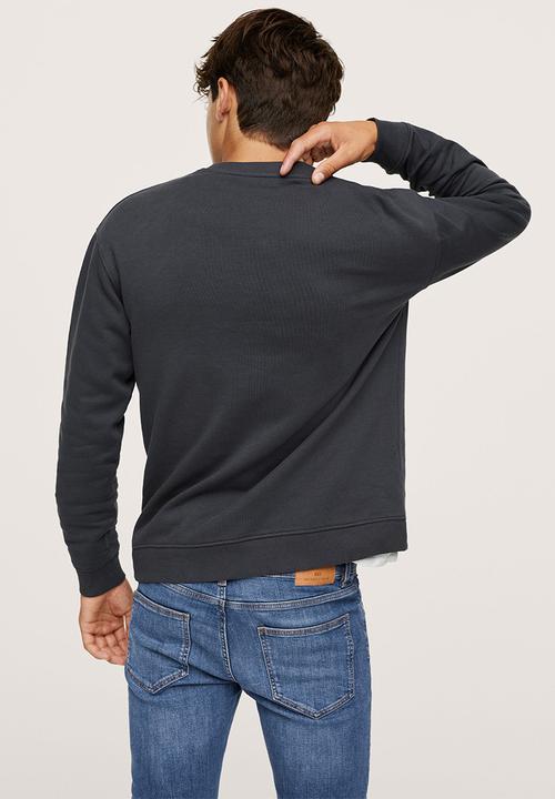 MANGO - Sweatshirt europe - grey