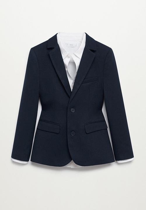 MANGO - Blazer russ - navy