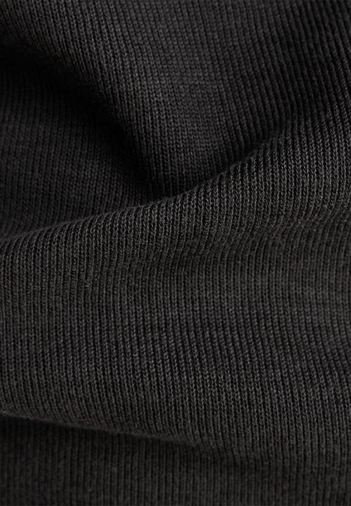 G-STAR - Jirgi half zip long sleeve - dark black