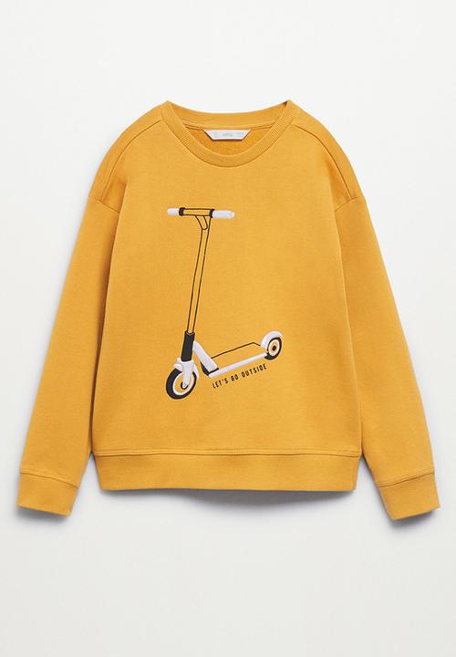 MANGO - Sweatshirt 2-pack - navy & mustard