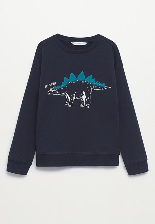 MANGO - Sweatshirt 2-pack - navy & mustard