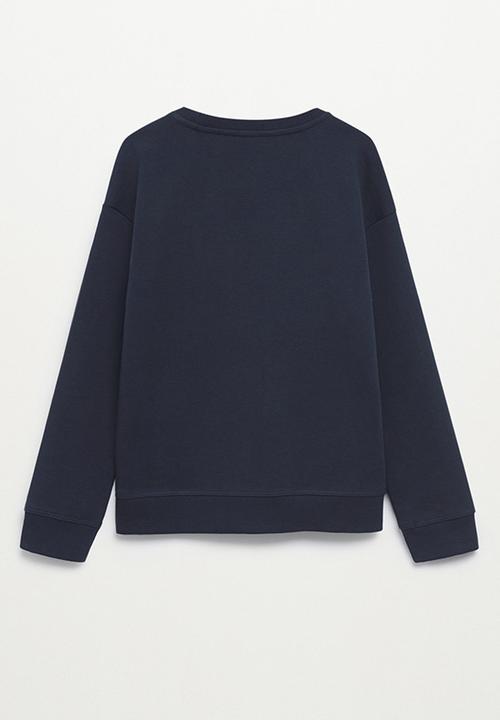 MANGO - Sweatshirt 2-pack - navy & mustard