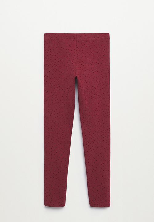 MANGO - Leggings eliop - red