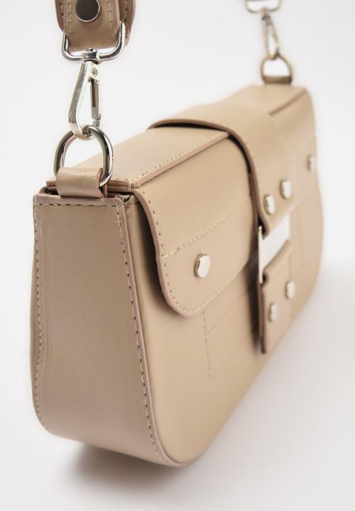Trendyol - Buckle detail underarm bag - cream