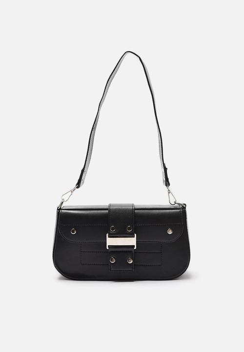 Trendyol - Buckle detail underarm bag - black