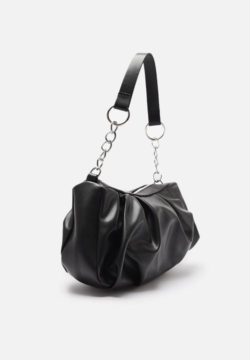 Trendyol - Ruched underarm bag - black