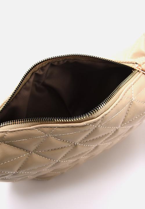 Trendyol - Diamond quilt bag - beige