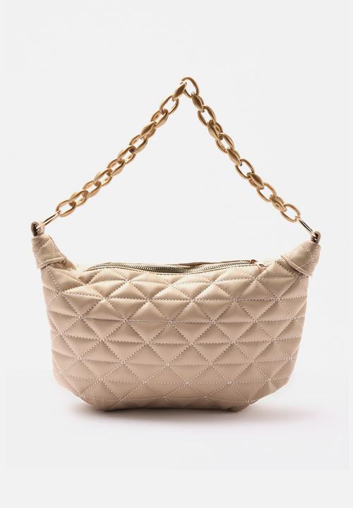 Trendyol - Diamond quilt bag - beige