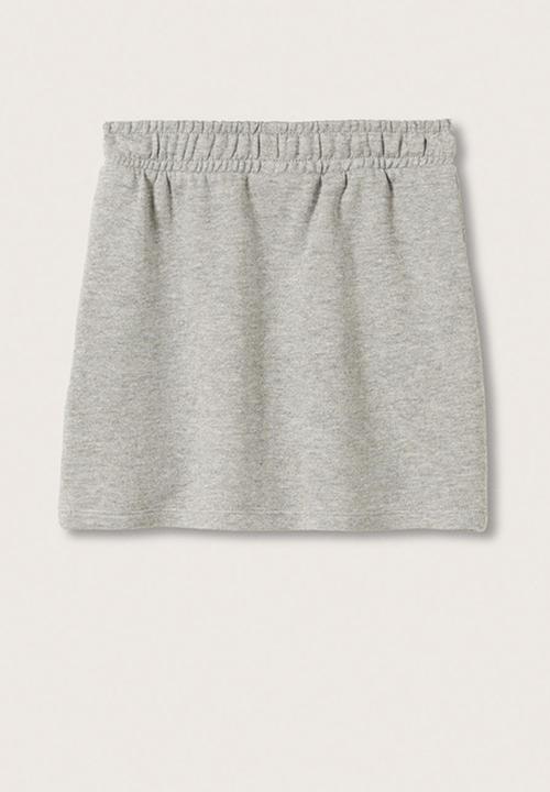 MANGO - Skirt celia - grey