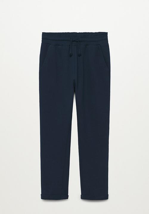 MANGO - Trousers viena 2-pack - navy & pink