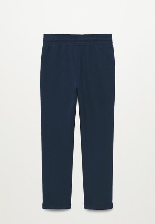 MANGO - Trousers viena 2-pack - navy & pink