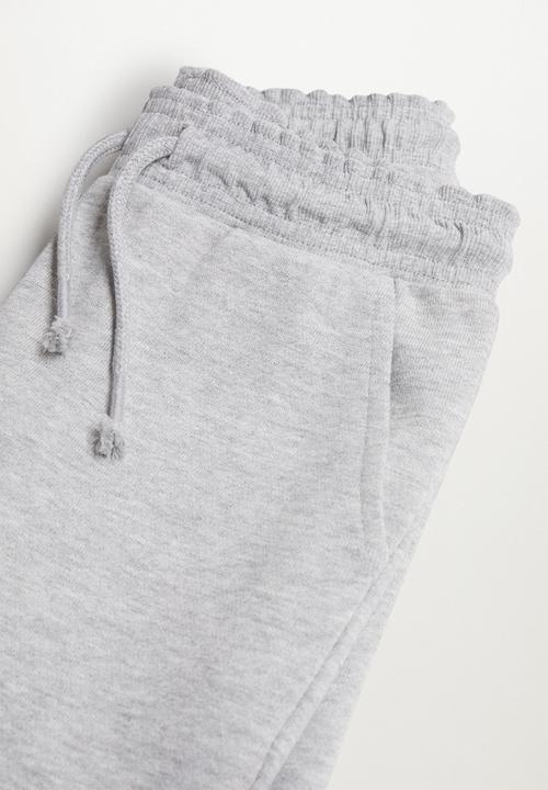 MANGO - Trousers viena 2-pack - grey & black