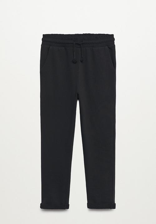 MANGO - Trousers viena - black