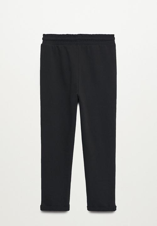 MANGO - Trousers viena - black