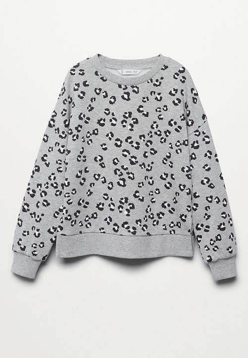 MANGO - Sweatshirt alexis - grey