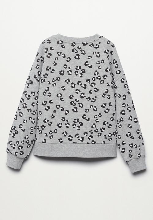 MANGO - Sweatshirt alexis - grey