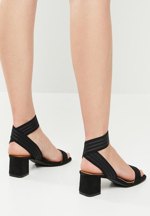 Superbalist - Kishia open block heel - black
