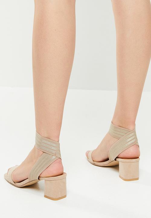 Superbalist - Kishia open block heel - natural