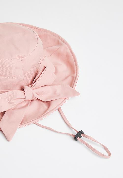 Pop Candy - Girls bow summer hat - pink