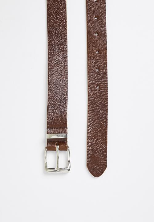 Superbalist - Jaytee leather belt - tobacco