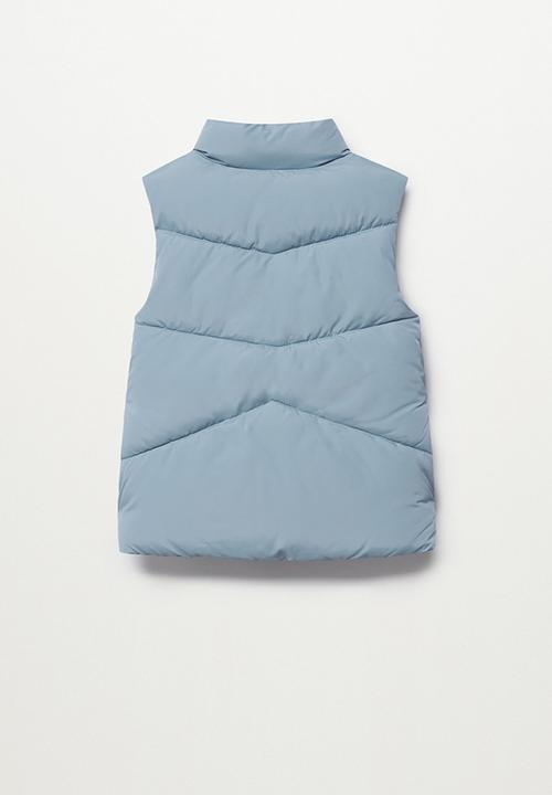 MANGO - Waistcoat nerea - blue