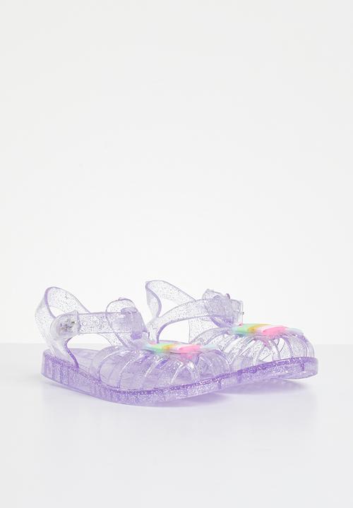 Pop Candy - Girls cage sandal - purple
