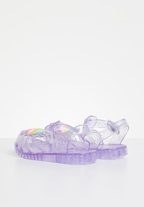 Pop Candy - Girls cage sandal - purple