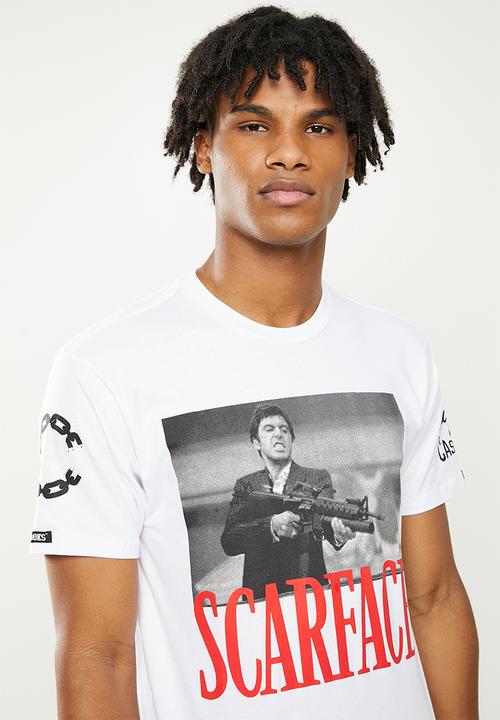 Crooks & Castle - Scarface crooks tee - white