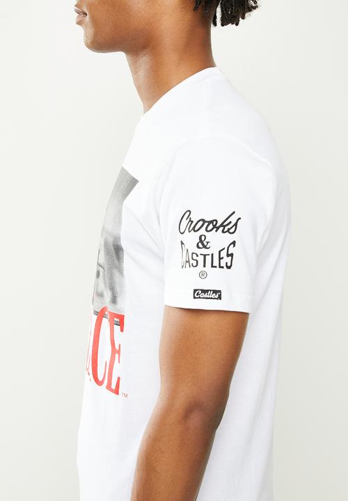Crooks & Castle - Scarface crooks tee - white