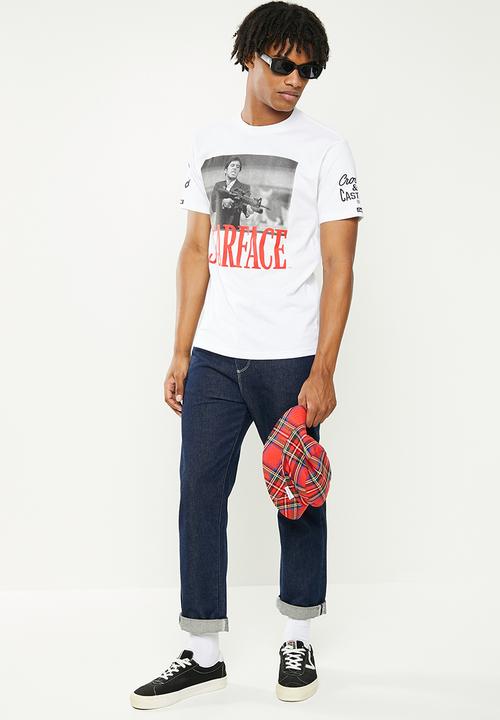Crooks & Castle - Scarface crooks tee - white