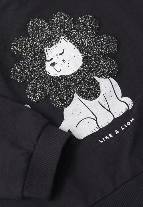 MANGO - Sweatshirt malena - black