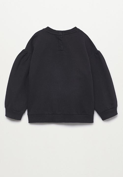 MANGO - Sweatshirt malena - black
