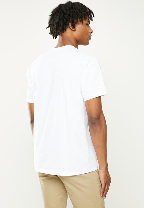 Vans - Left chest logo plus short sleeve - white