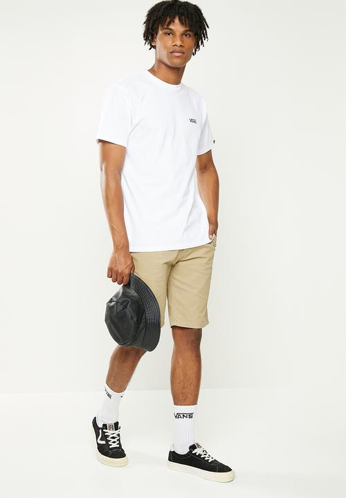Vans - Left chest logo plus short sleeve - white