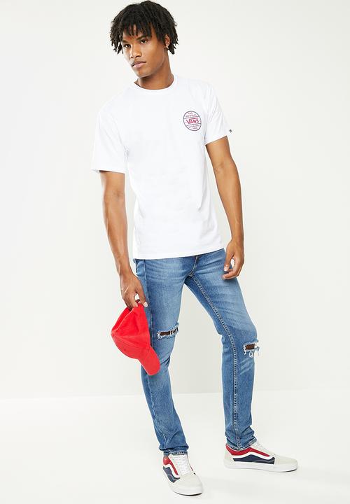 Vans - Authentic original short sleeve - white