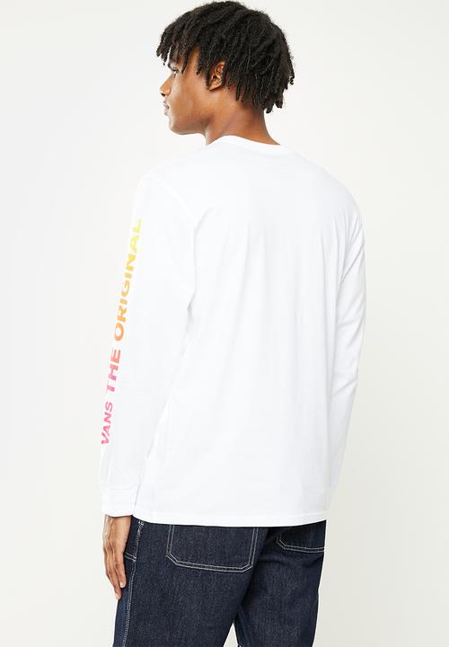 Vans - Authentic original long sleeve - white