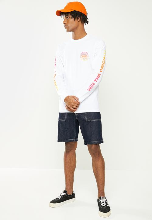 Vans - Authentic original long sleeve - white