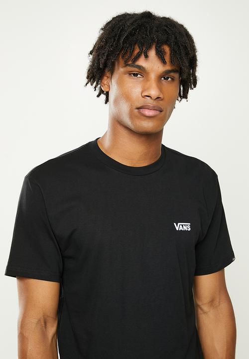 Vans - Left chest logo plus tee -black