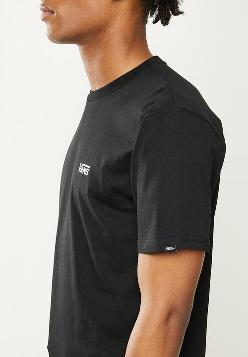 Vans - Left chest logo plus tee -black