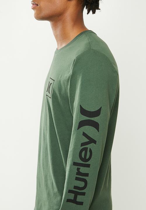 Hurley - Evd wsh oao icon long sleeve - galactic jade