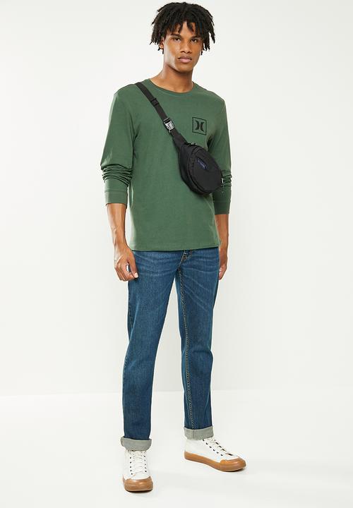 Hurley - Evd wsh oao icon long sleeve - galactic jade