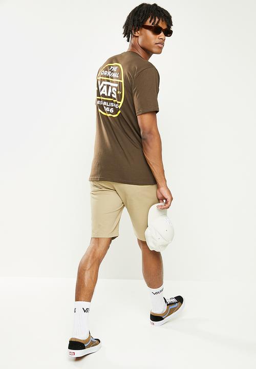 Vans - Authentic original short sleeve - brown