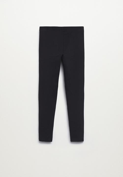 MANGO - Leggings elio - black