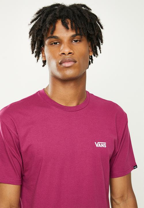 Vans - Left chest logo plus short sleeve - pink