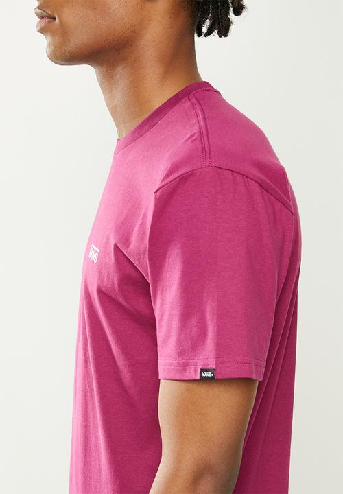 Vans - Left chest logo plus short sleeve - pink