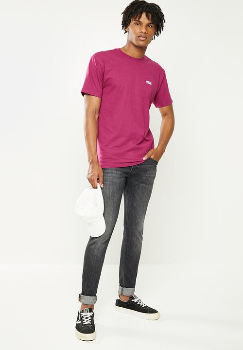 Vans - Left chest logo plus short sleeve - pink