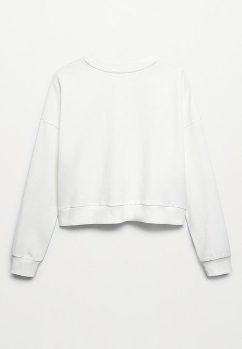 MANGO - Sweatshirt alexa - white