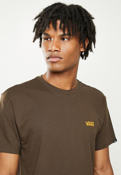 Vans - Left chest logo plus short sleeve - brown