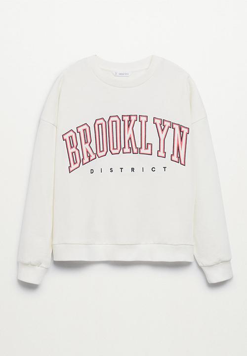 MANGO - Sweatshirt miami - white